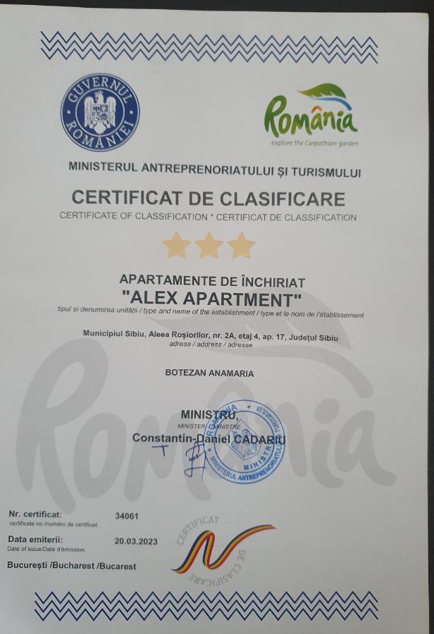 Apartament Alex Sibiu Exterior foto